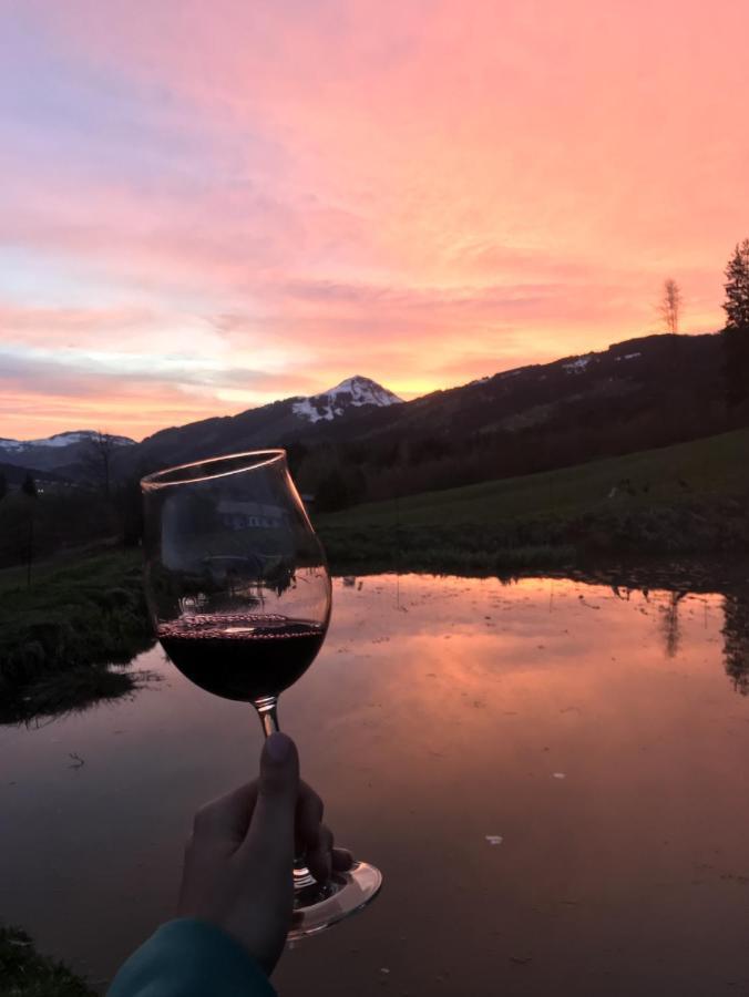 Hotel Garni Wieshof Kirchberg in Tirol Eksteriør billede